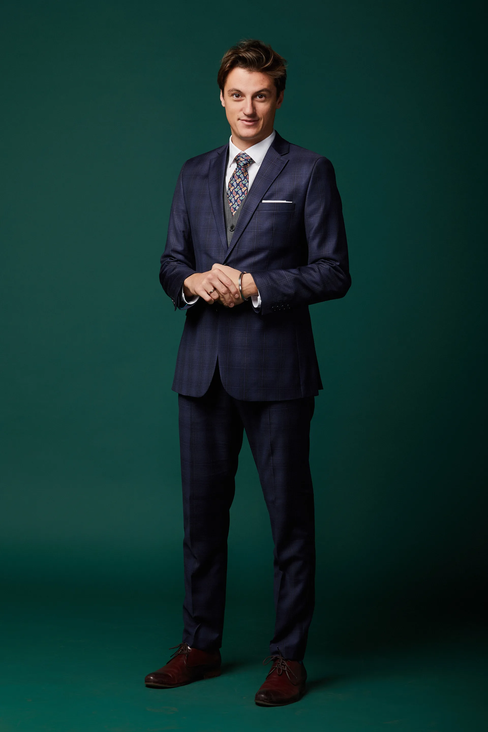 The celebrity groom