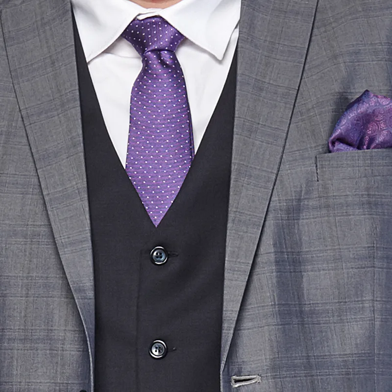Suit & sneakers