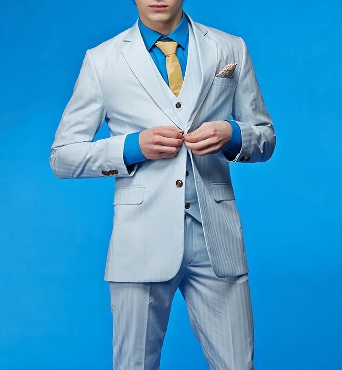 Light blue summer