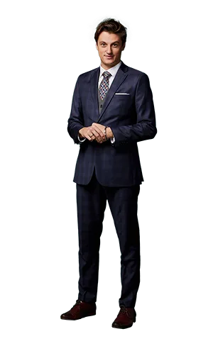 The celebrity groom